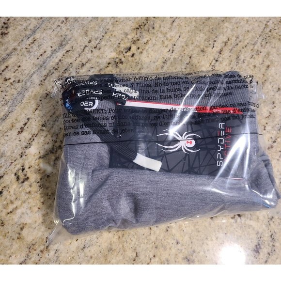 New Size Small Spyder Active Proweb Soft Shell Shorts Gray Drawstring - Picture 12 of 12